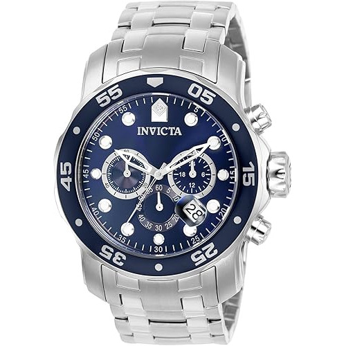 Invicta 9204 Pro Diver - Reloj de pulsera para hombre, color plateado Invicta 9204 Pro Diver - Reloj de pulsera para hombre, color plateado